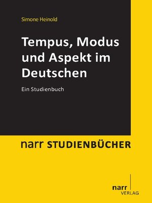 cover image of Tempus, Modus und Aspekt im Deutschen